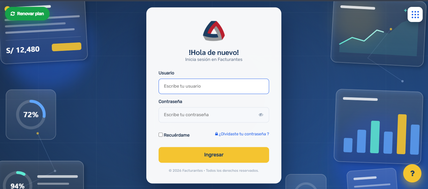 Portal de Facturantes